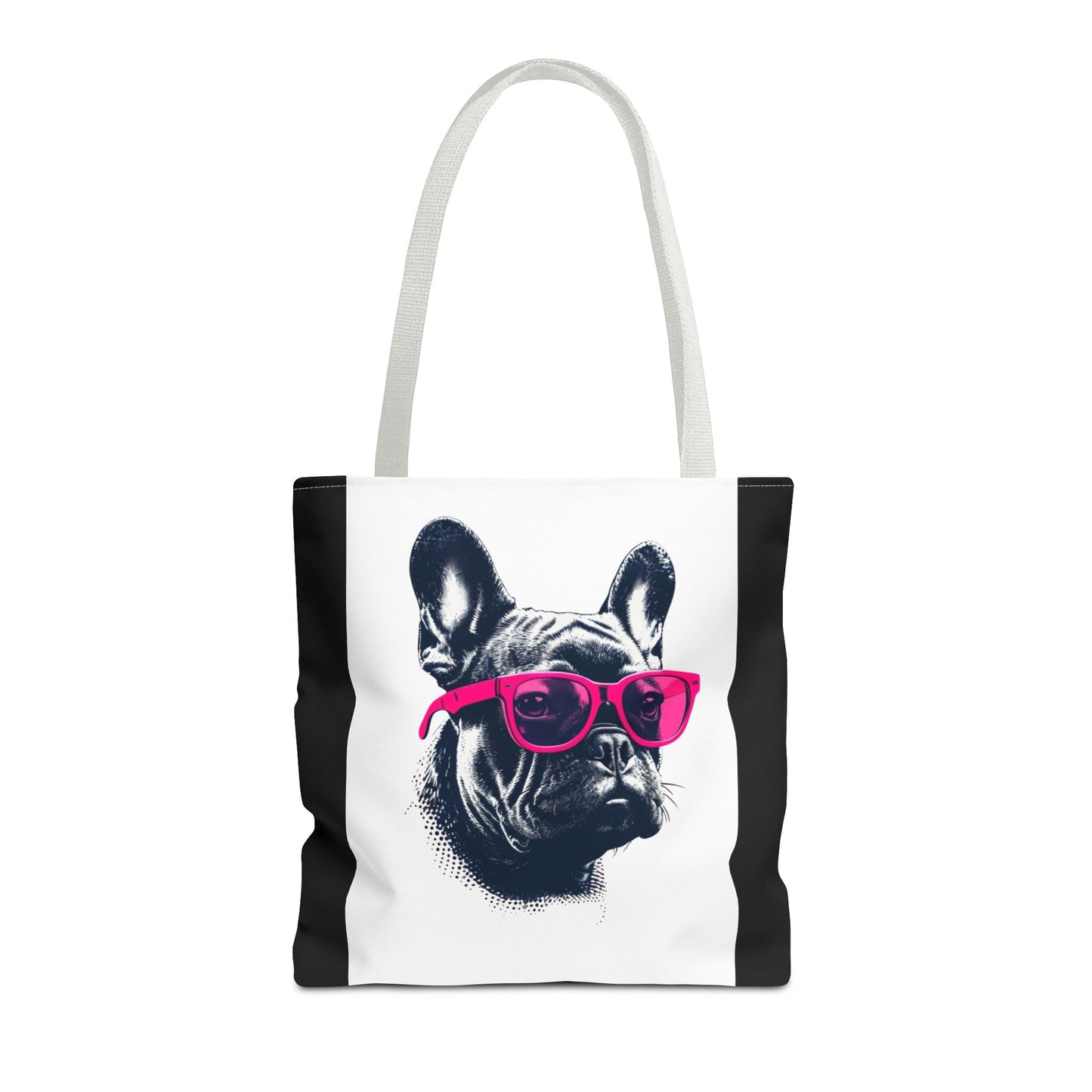 Stylish French Bulldog Tote Bag, Pet Lover Gift, Everyday Carry, Dog Mom Accessory, Unique Shopper Bag, Cute Animal Print
