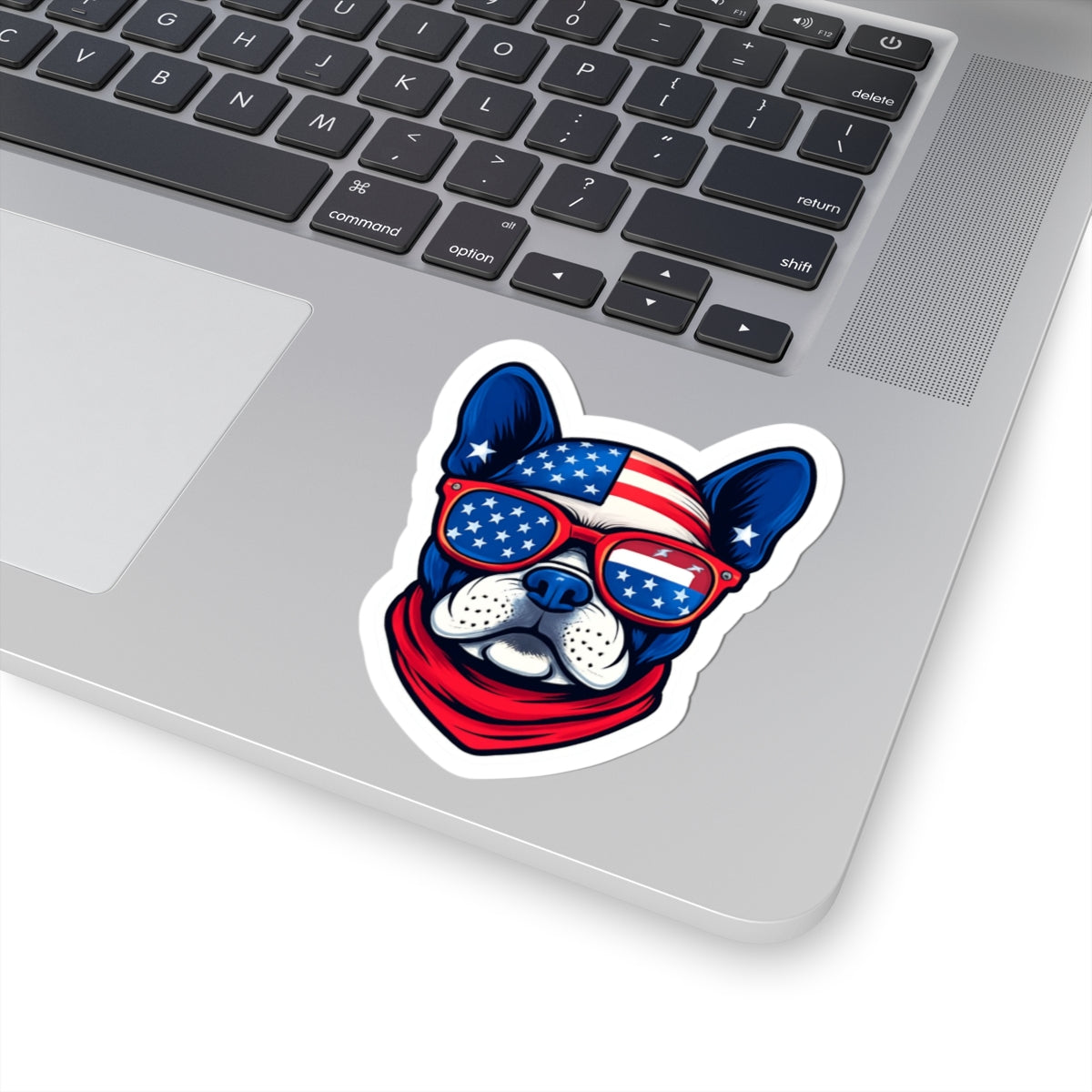 French Bulldog 4th of July Sticker