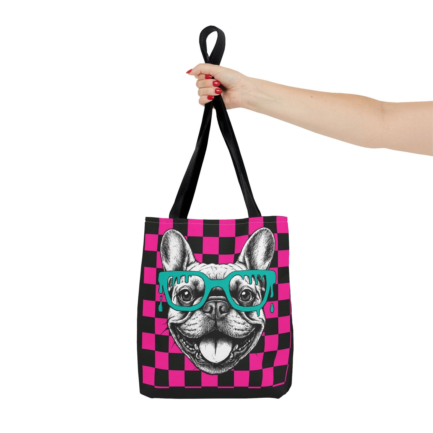 Cool French Bulldog Tote Bag, Stylish Dog Lover's Gift, Pet Accessory, Fashionable Beach Bag, Unique Carry All