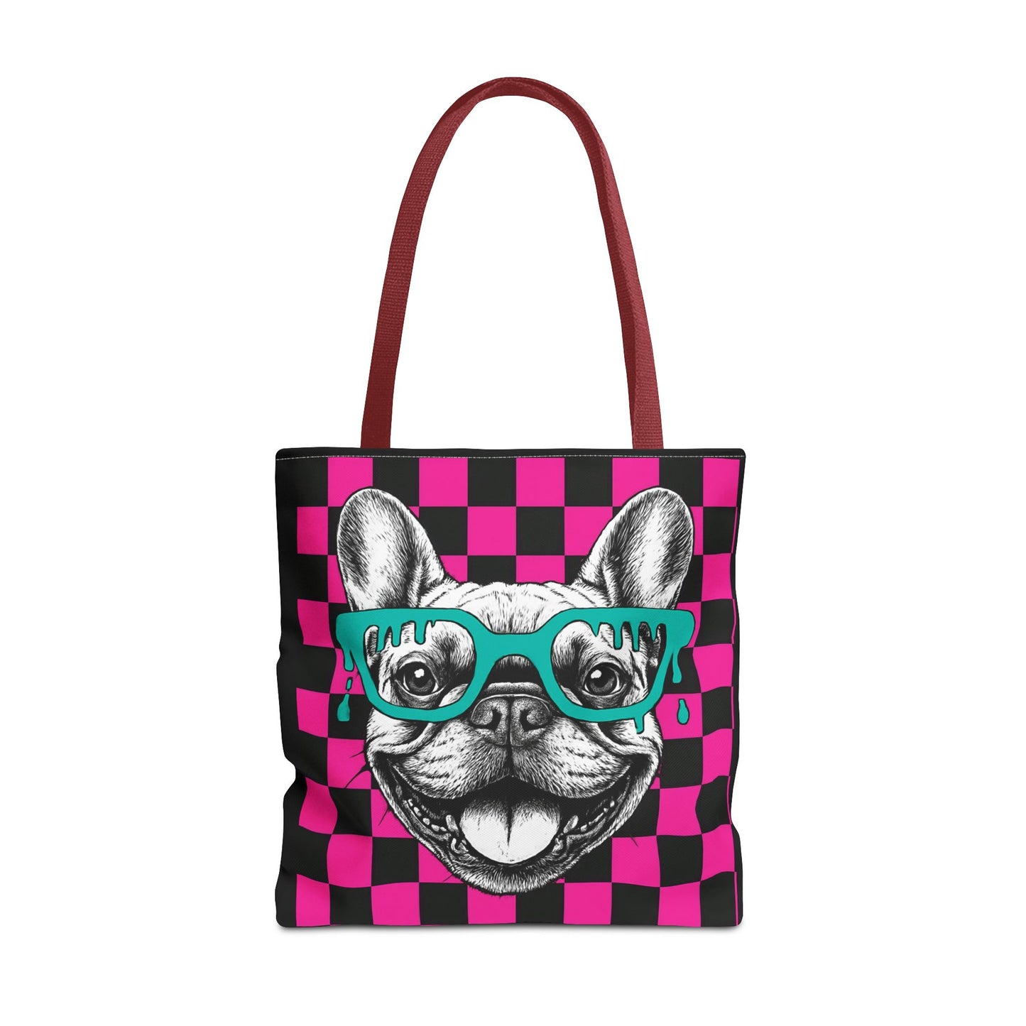 Cool French Bulldog Tote Bag, Stylish Dog Lover's Gift, Pet Accessory, Fashionable Beach Bag, Unique Carry All