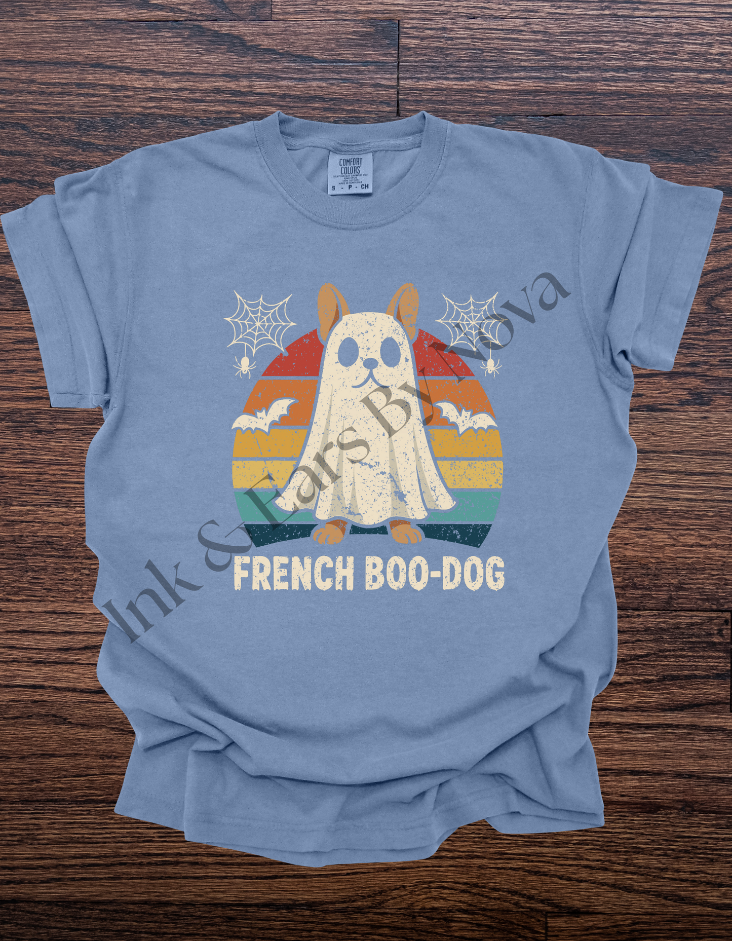French BOO-Dog Tee