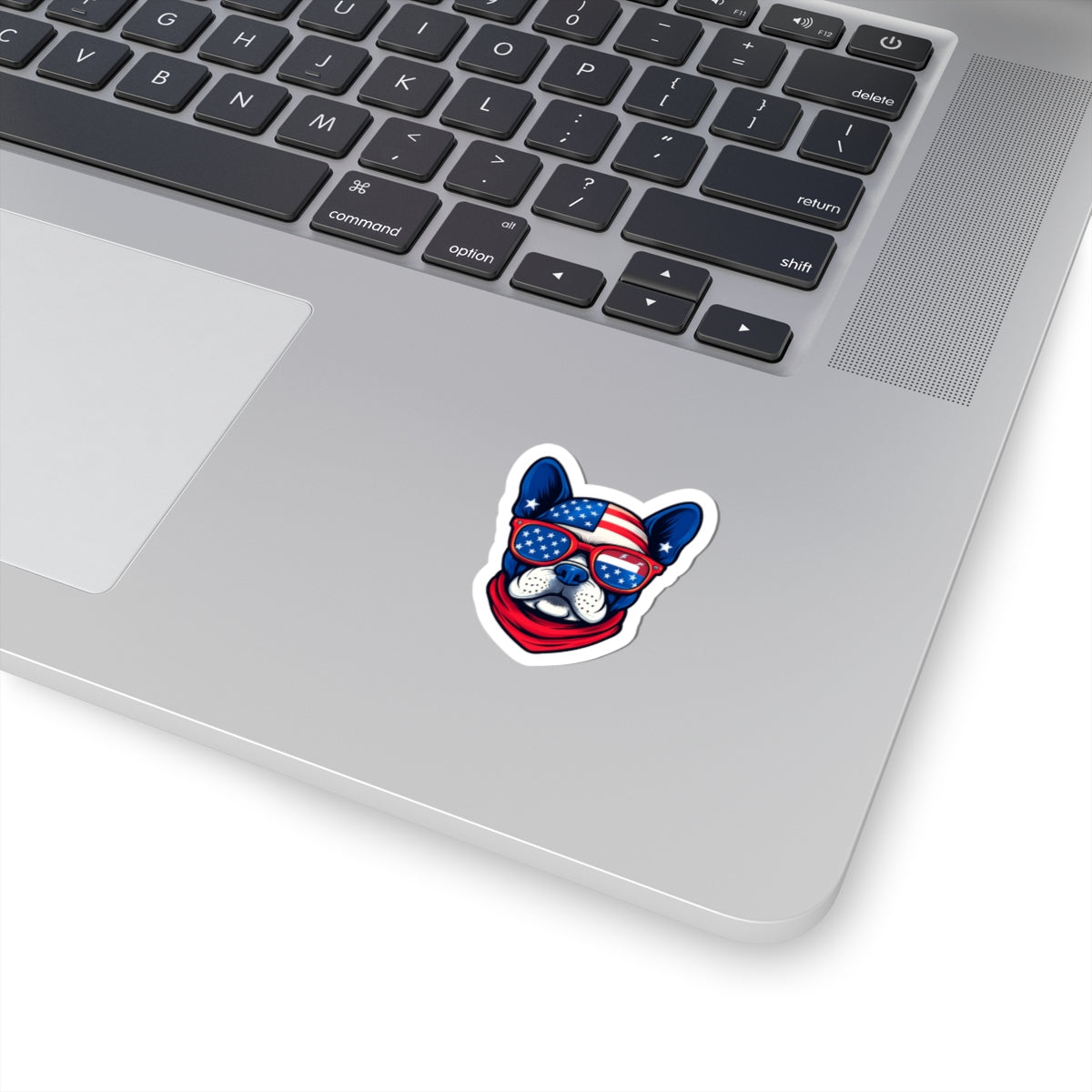 French Bulldog 4th of July Sticker