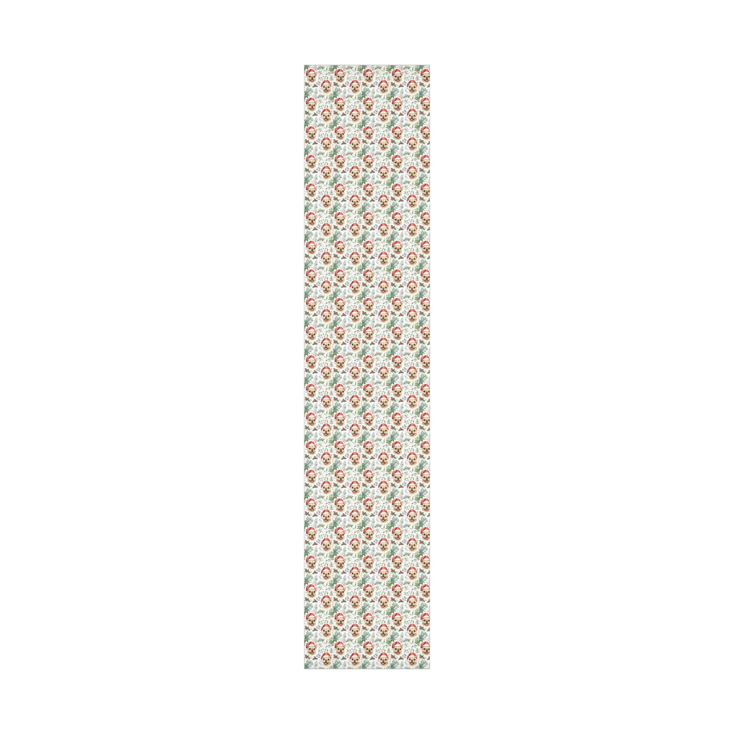 Cute Tan French Bulldog Christmas Gift Wrap