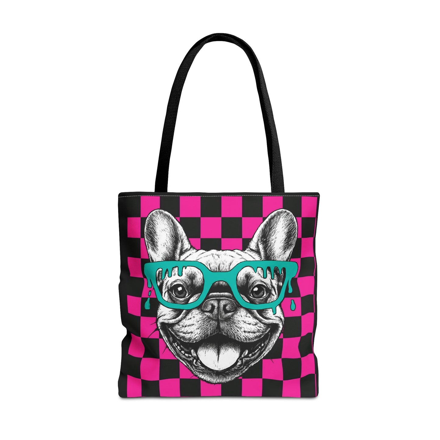 Cool French Bulldog Tote Bag, Stylish Dog Lover's Gift, Pet Accessory, Fashionable Beach Bag, Unique Carry All