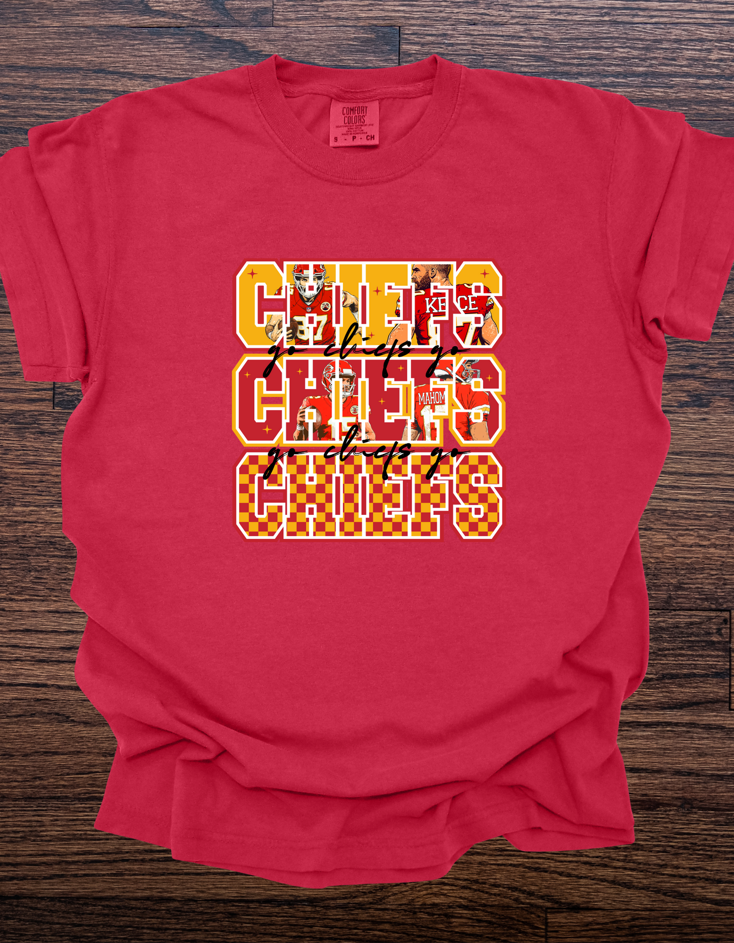 Chiefs Tripple logo tee