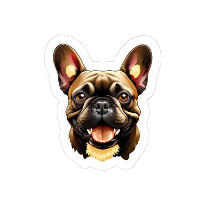Tan French Bulldog Sticker