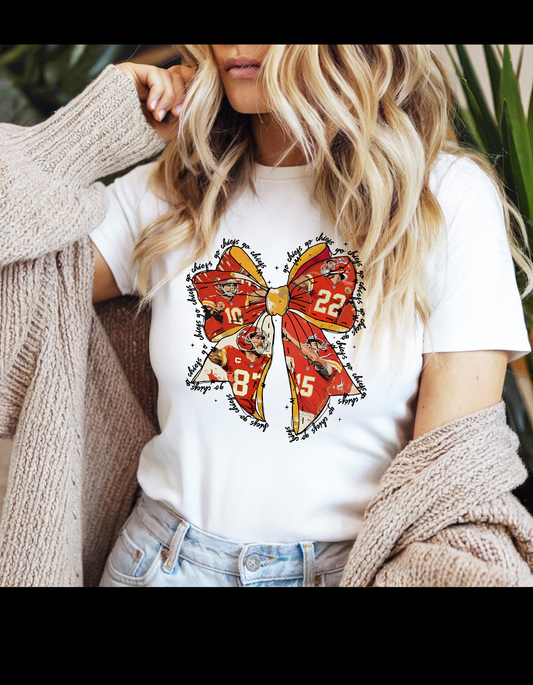 Chiefs Big bow tee