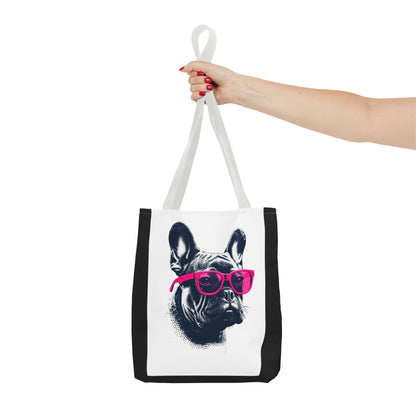 Stylish French Bulldog Tote Bag, Pet Lover Gift, Everyday Carry, Dog Mom Accessory, Unique Shopper Bag, Cute Animal Print