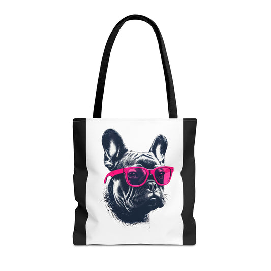 Stylish French Bulldog Tote Bag, Pet Lover Gift, Everyday Carry, Dog Mom Accessory, Unique Shopper Bag, Cute Animal Print