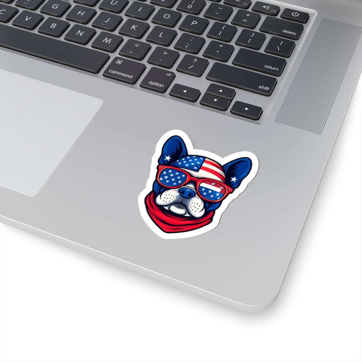 French Bulldog 4th of July Sticker