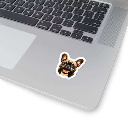 Tan French Bulldog Sticker