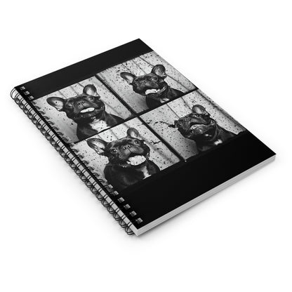 French Bulldog Funny Photos Spiral Notebook