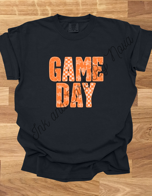 Checkered Game Day Tee