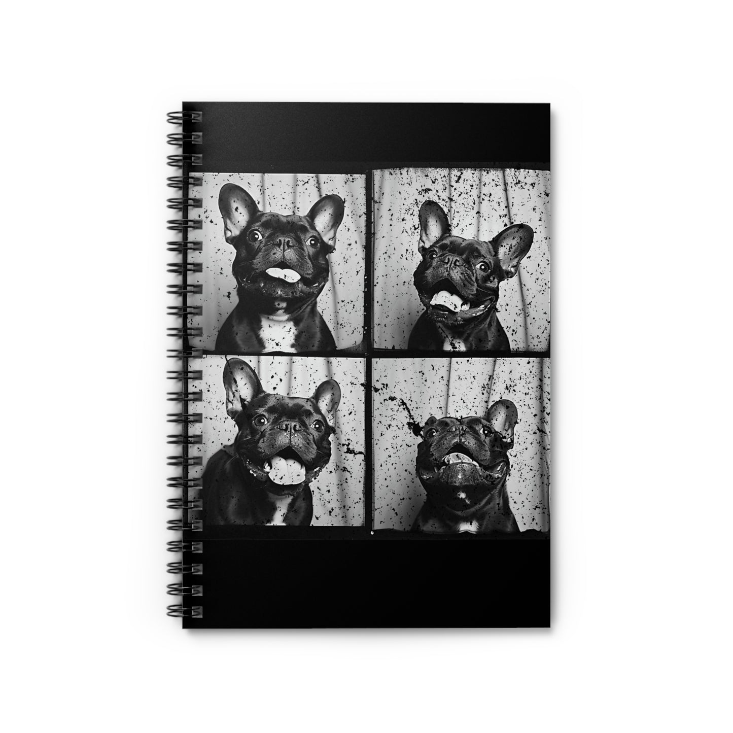 French Bulldog Funny Photos Spiral Notebook