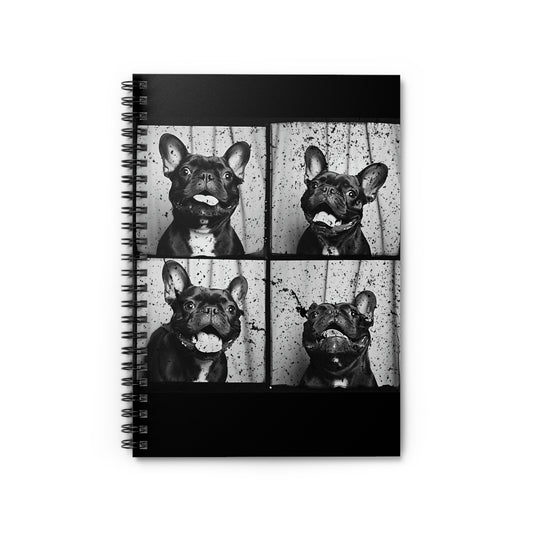 French Bulldog Funny Photos Spiral Notebook