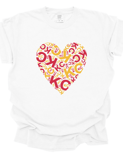 KC Chiefs Heart Tee