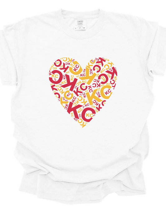 KC Chiefs Heart Tee