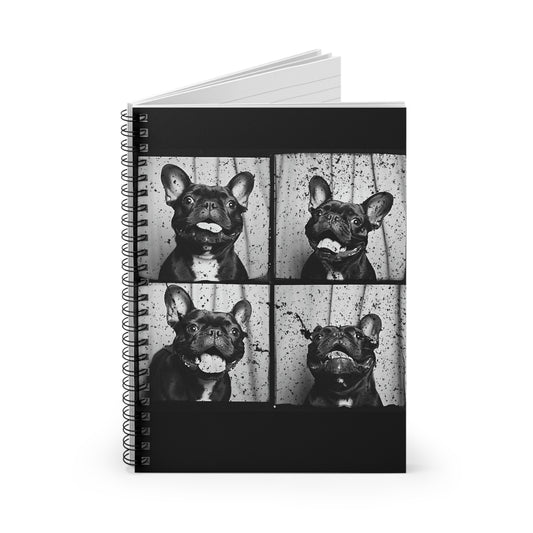 French Bulldog Funny Photos Spiral Notebook