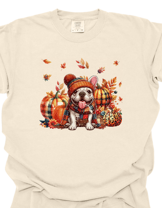 Fall Frenchie Tee