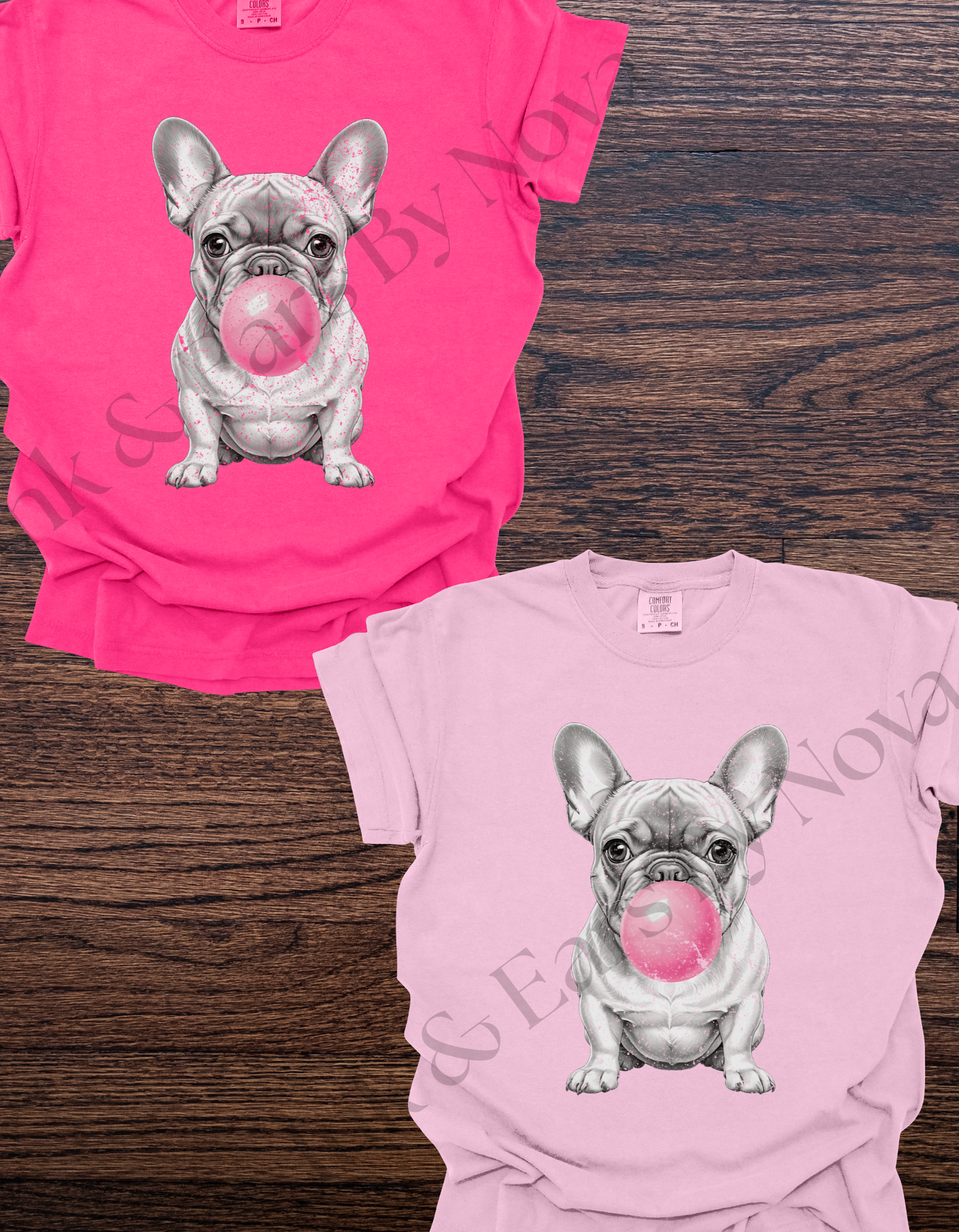 Bubble Gum Frenchie Tee