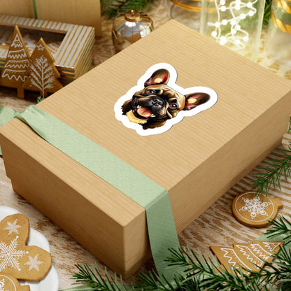Tan French Bulldog Sticker