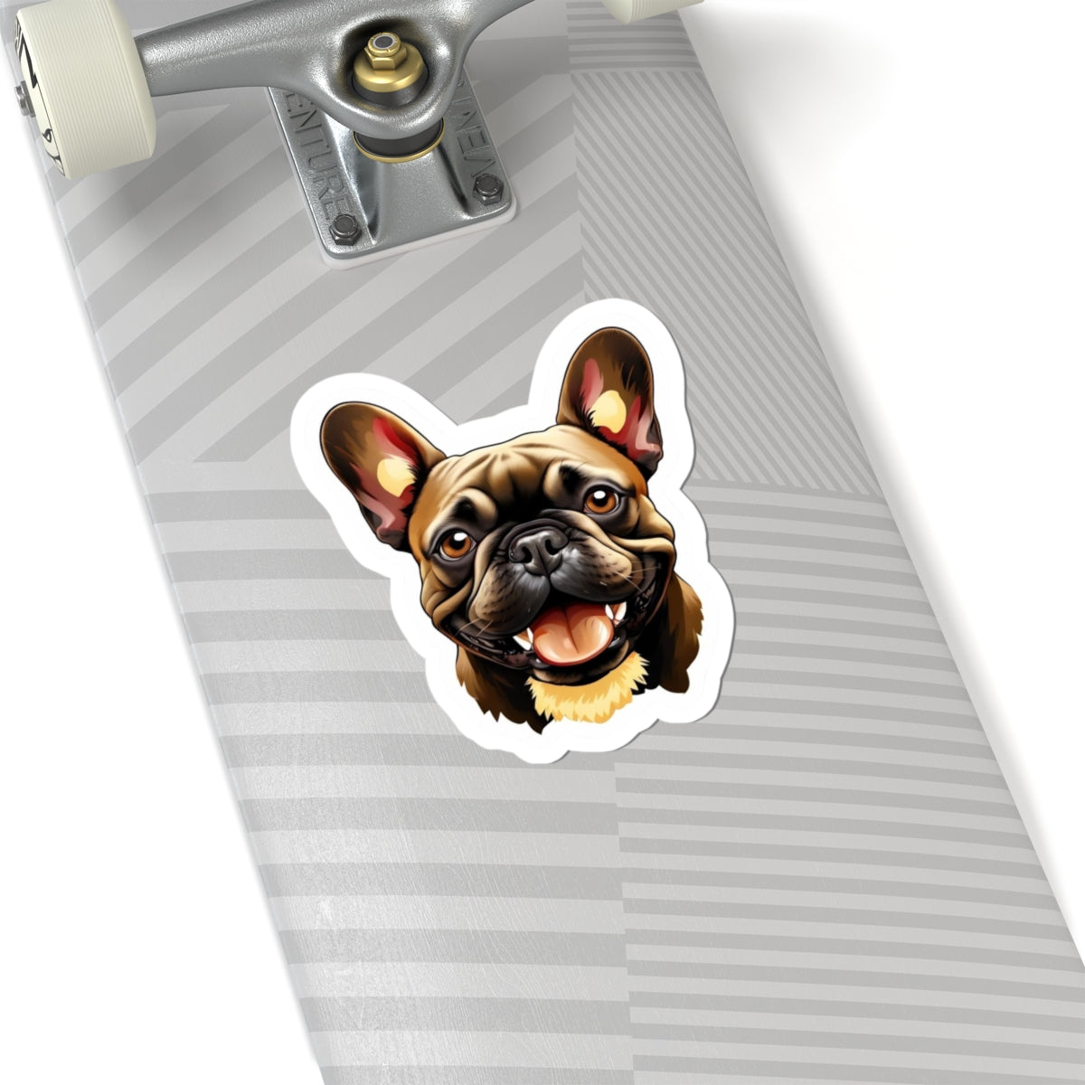 Tan French Bulldog Sticker