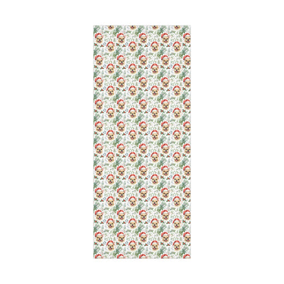 Cute Tan French Bulldog Christmas Gift Wrap
