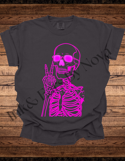 Neon Skeleton Tee