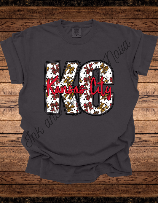 KC little bows Tee