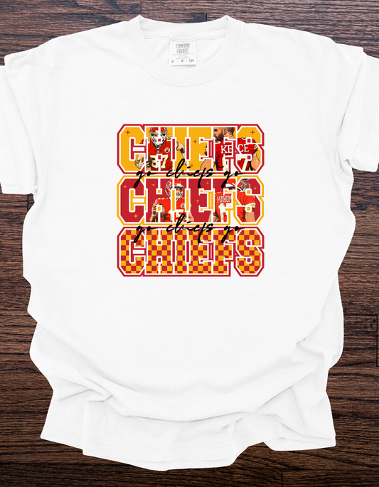 Chiefs Tripple logo tee