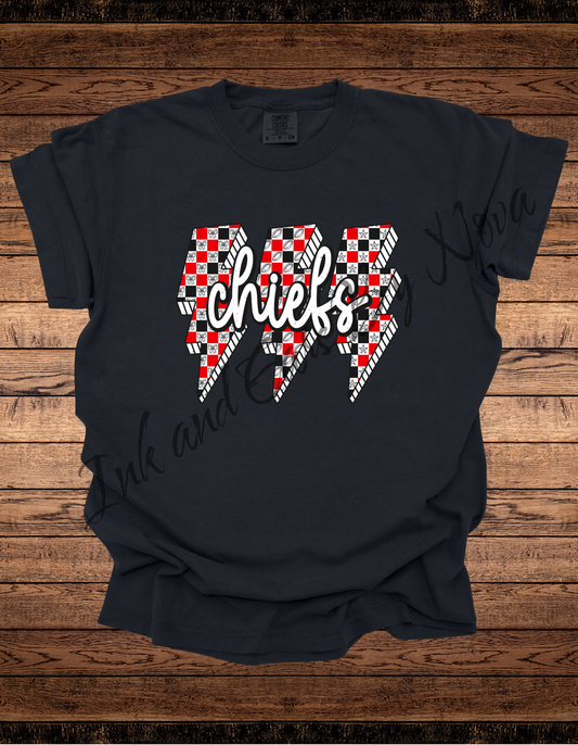 Lightning Bolt Chiefs Tee
