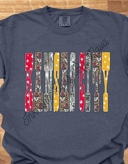 KANSAS CITY KC wolf Tee