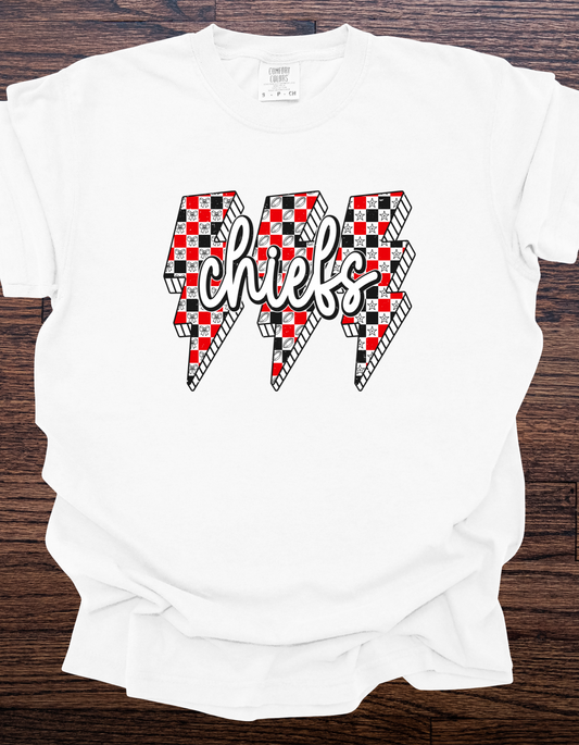 Lightning Bolt Chiefs Tee